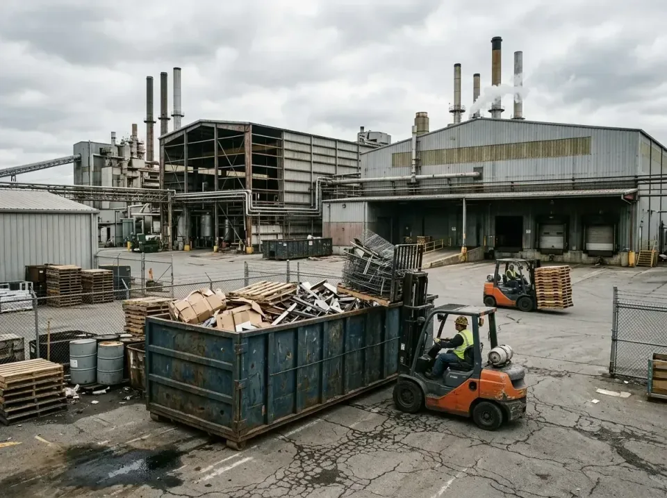 industrial-factory-scrap-conta-003 — frequently asked questions, Cheap Roll-off Dumpster Rentals in Tazewell, TN